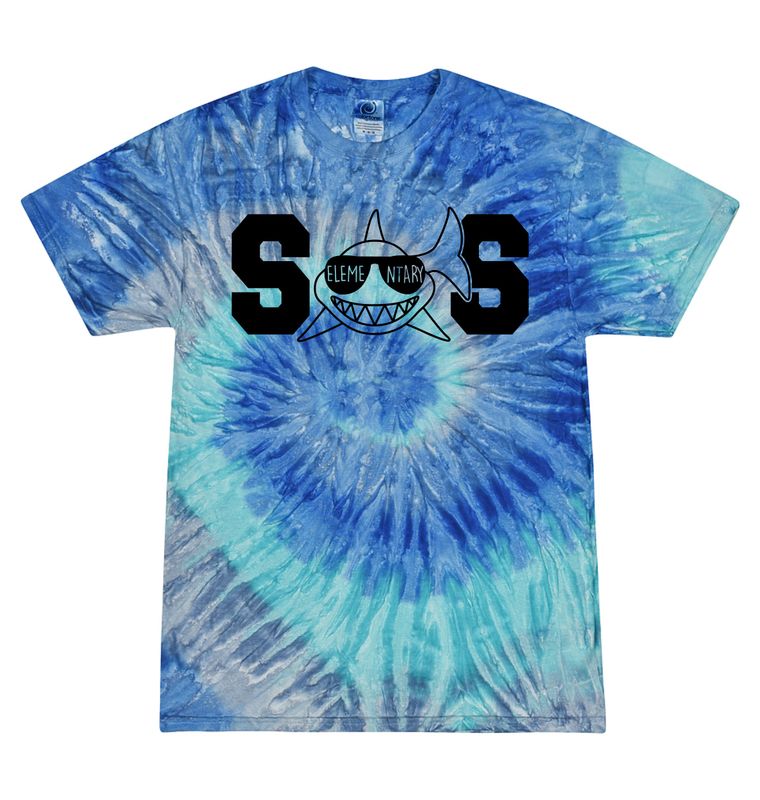 TIE DYE TEES: Design 5