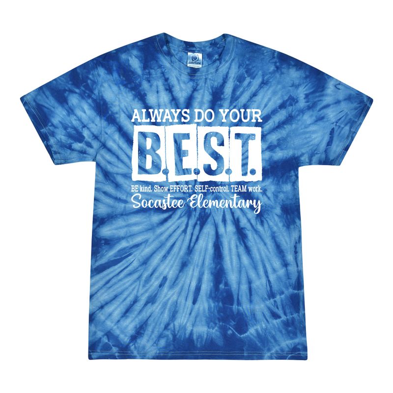 TIE DYE TEES: Design 12