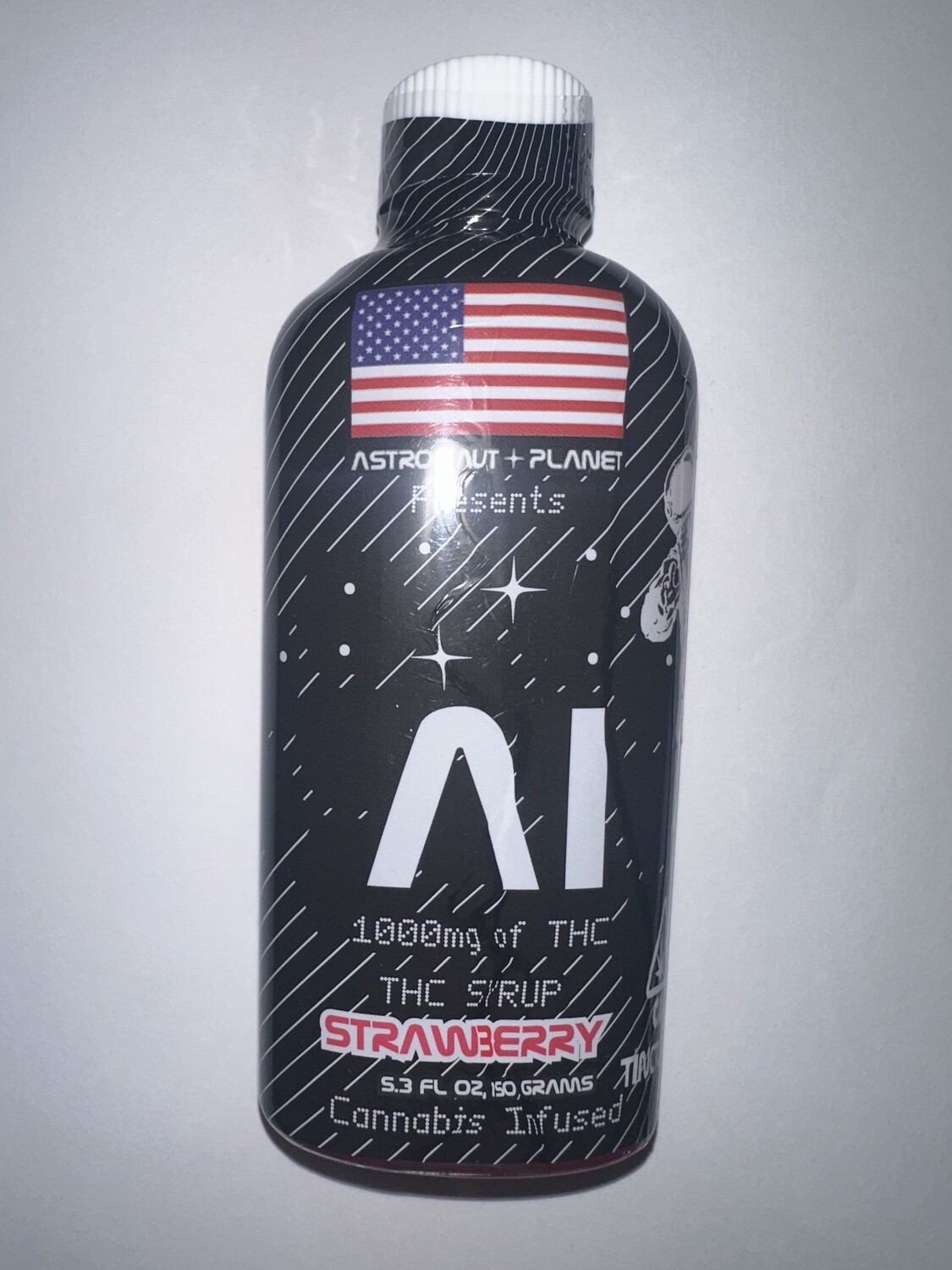 Astronaut Planet 1000 MG  Syrup Strawberry