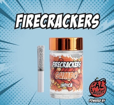 Firecracker 5 Pack 3G Infused PreRolls Master Kush