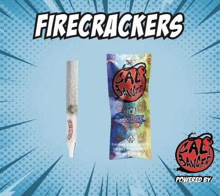 FireCracker Infused Glass Tip 1.3G Preroll GDP