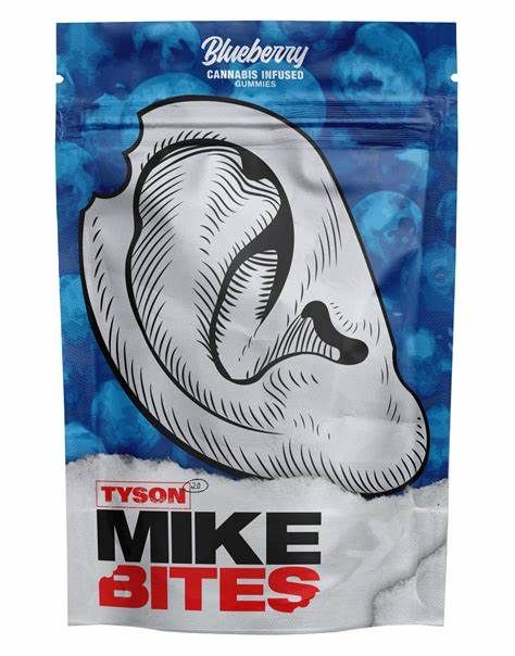 Tyson 2.0 Mike Bites 100mg Gummies Blueberry