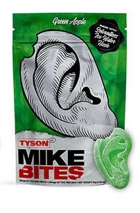 Tyson 2.0 Mike Bites 100mg Gummies Green Apple