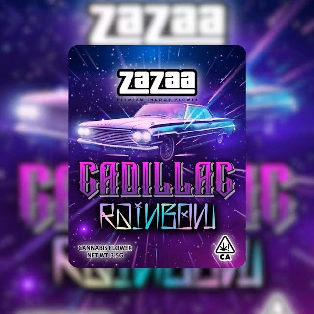 Zazaa 3.5G Flower Cadillac Rainbow