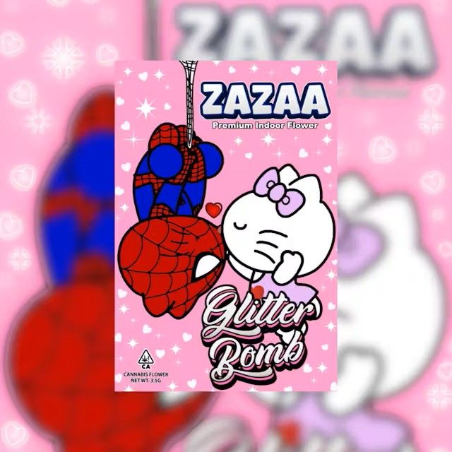 Zazaa 3.5G Flower Glitter Bomb