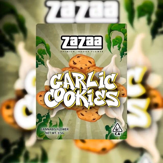 Zazaa 3.5G Flower Garlic Cookies