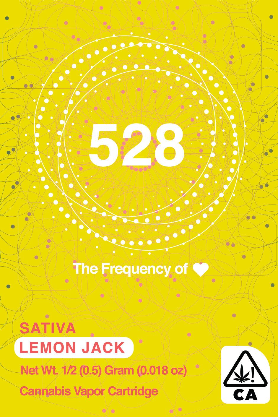 528HZ 1G Cartridge Lemon Jack