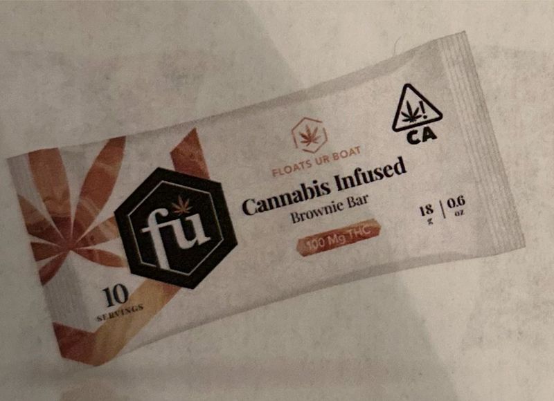Fu 100 MG Floats ur Boat - Brownie Bar