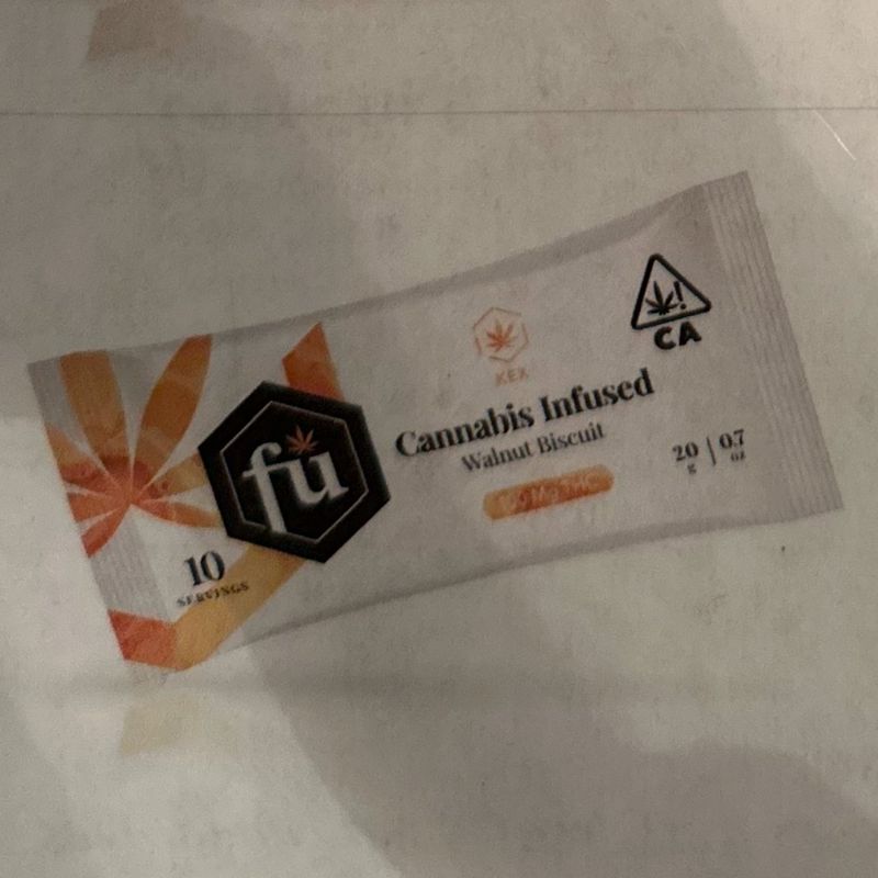 Fu 100 MG KEX - Walnut Biscuit