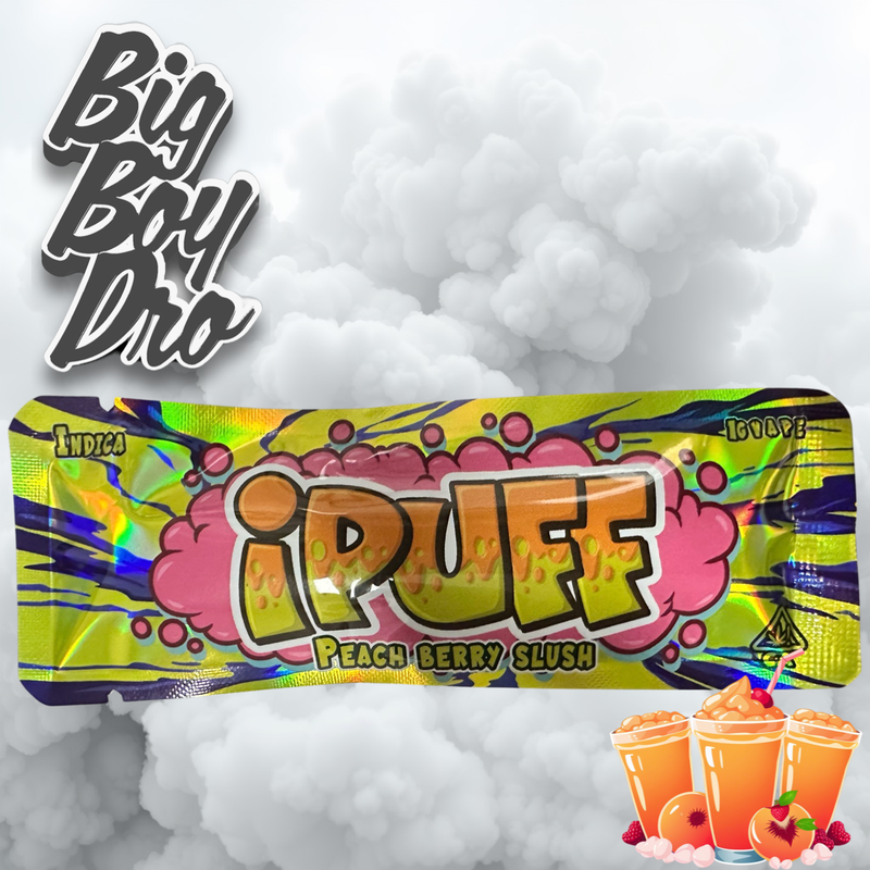 I-PUFF 1G Disposable Vape Blueberry Peach Slush