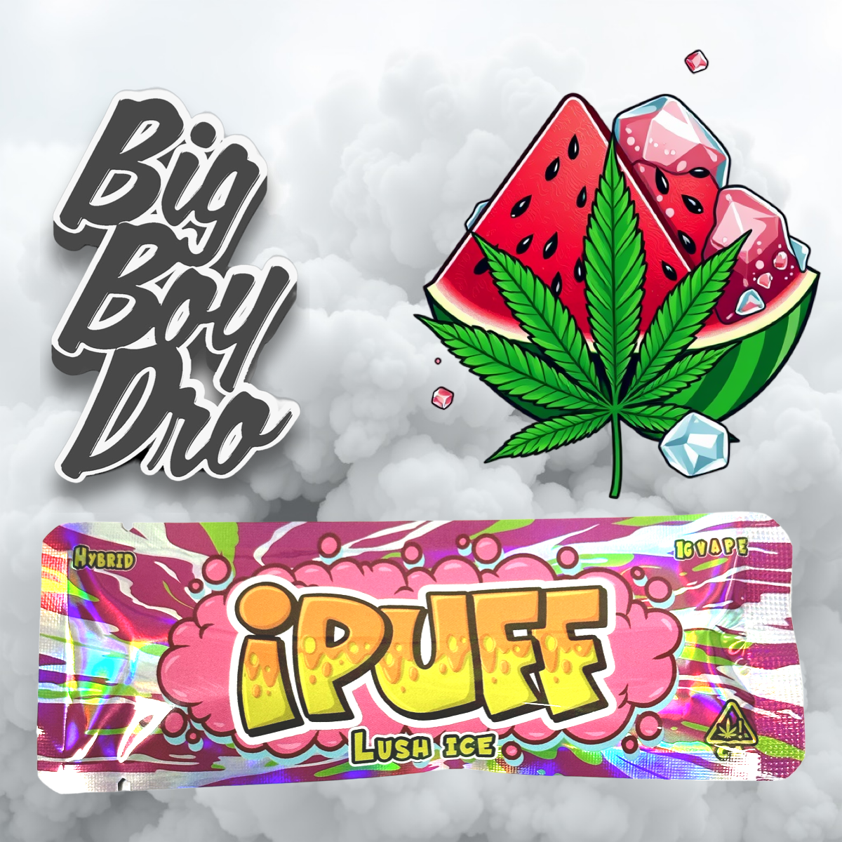 I-PUFF 1G Disposable Vape Watermelon Ice
