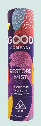 Good Company 10ml Oral Spray - Restore Mist