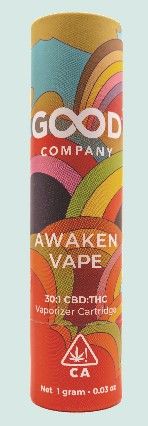 Good Company 1G Cartridge - 30:1 Awaken Vape