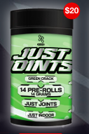 SEVENg Just Joints 14G 14 Pre-Rolls Green Crack