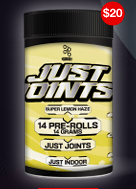 SEVENg Just Joints 14G 14 Pre-Rolls Super Lemon Haze