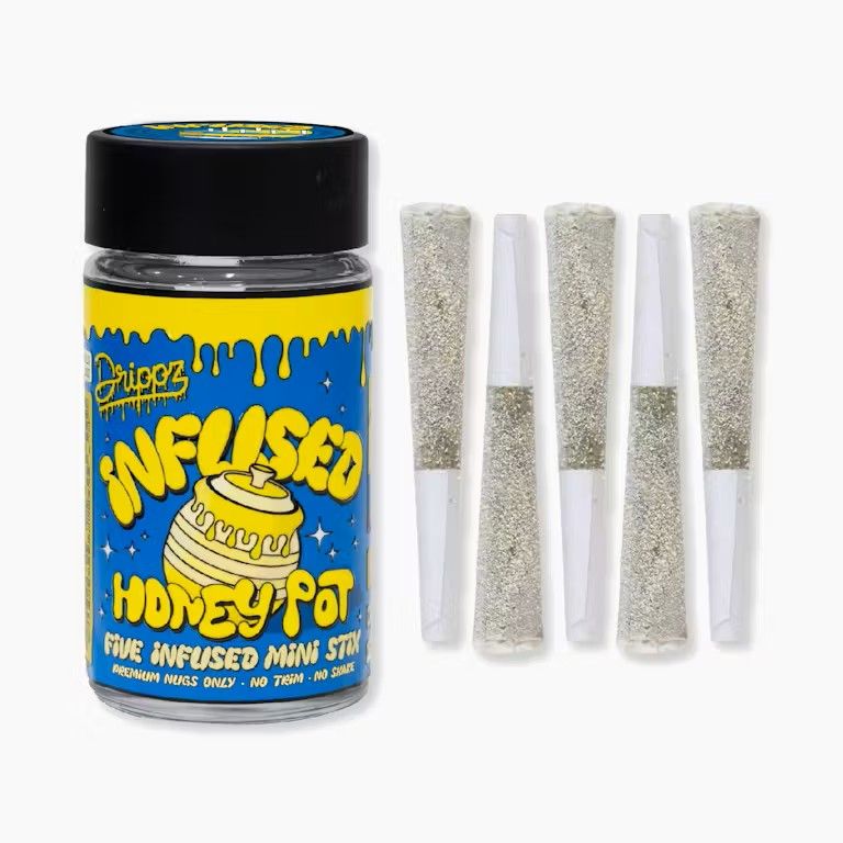 Drippz Honey Pot 3.25G Infused 5pk Pre-Roll LA Confidential