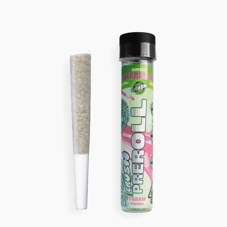 Crush Cannabis 1G Pre-Roll Watermelon