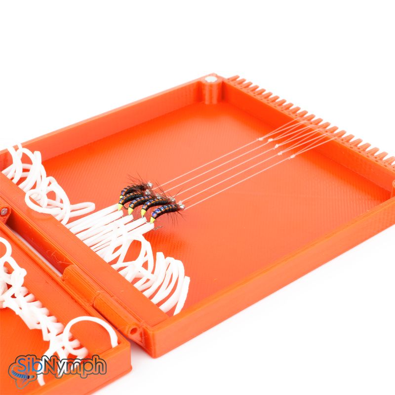 Flybox with tied tippet - "Universal-50"