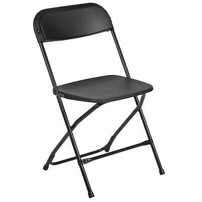 Black  Folding Chair