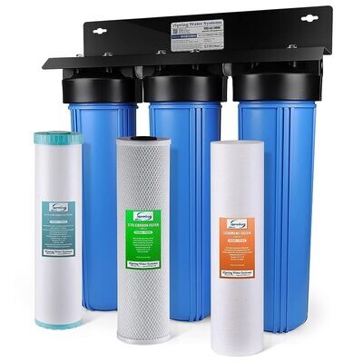 iSpring WGB32BM Whole House Water System for Iron