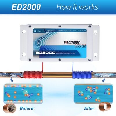 iSpring ED2000 Electronic Water Descaler
