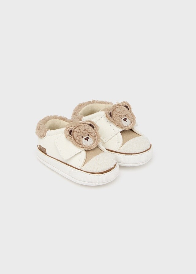 Bear boy baby shoes
