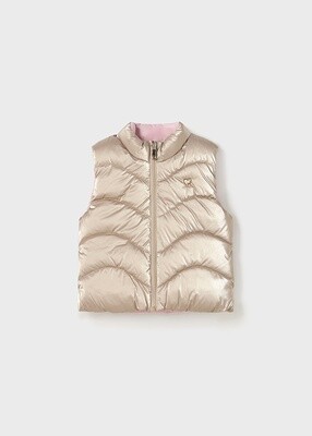 Pink and Gold Reversible vest