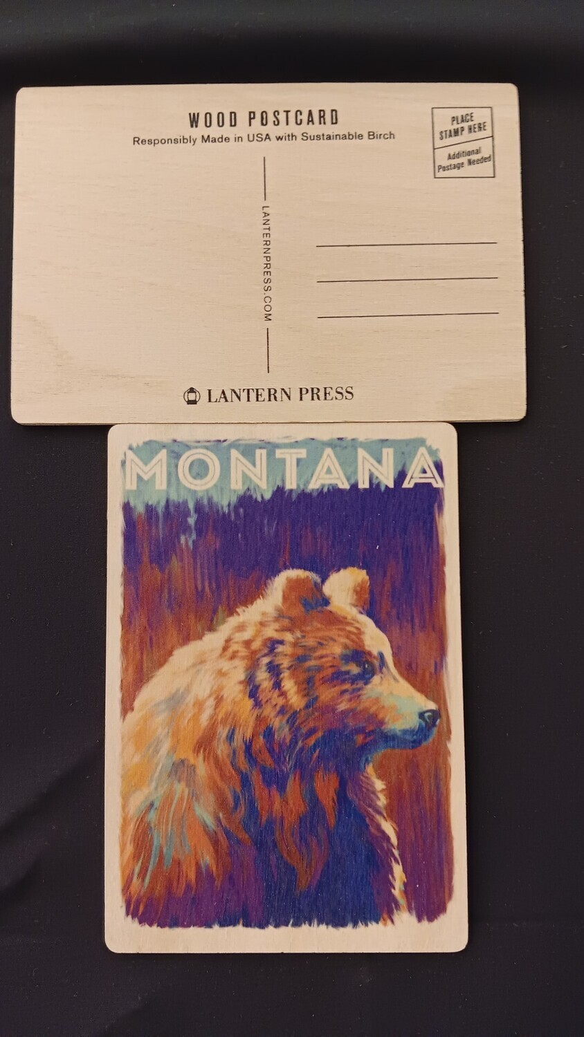 Lantern Press Wooden Postcard