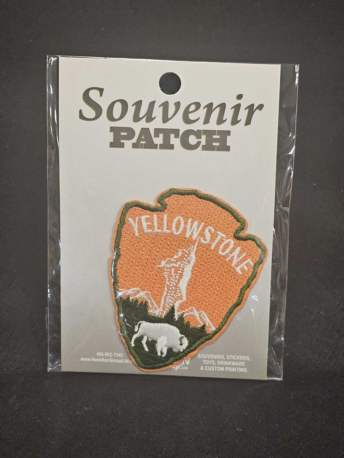 Yellowstone Arrowhead Embroidered Patch