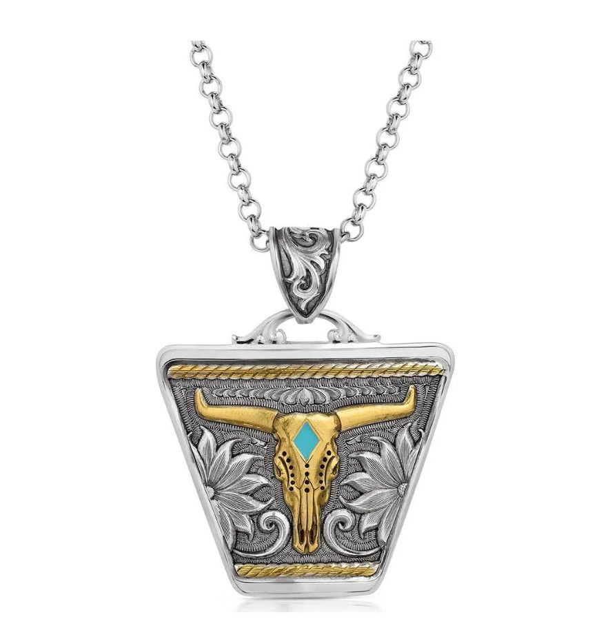 NC5898RTG NC-2T Retro Steerhead Skull