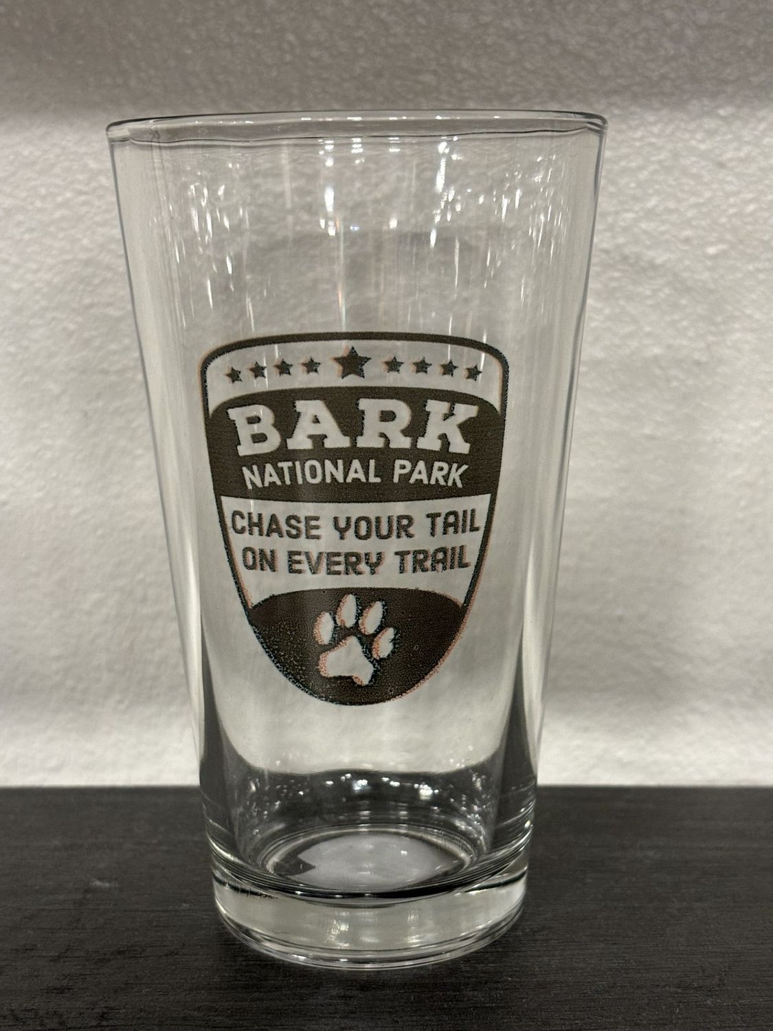 Chase Your Tail Pint Glass