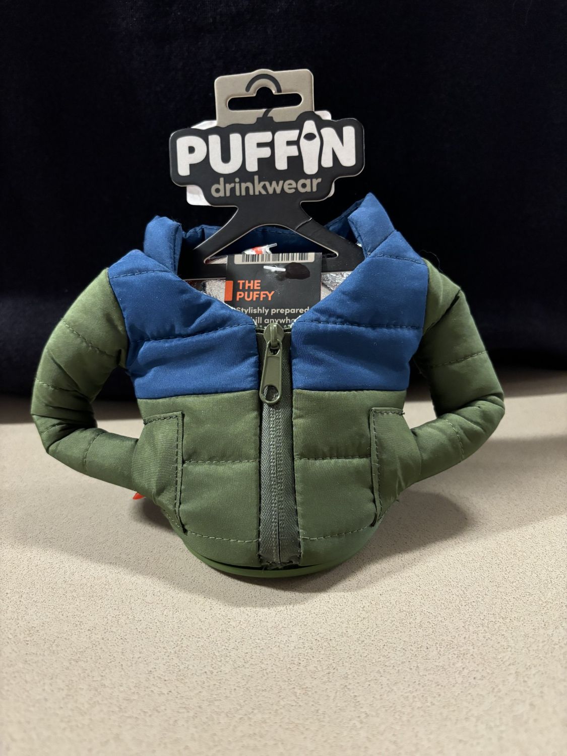 DO1197-350 The Puffy Olive Green/Sailor Blue