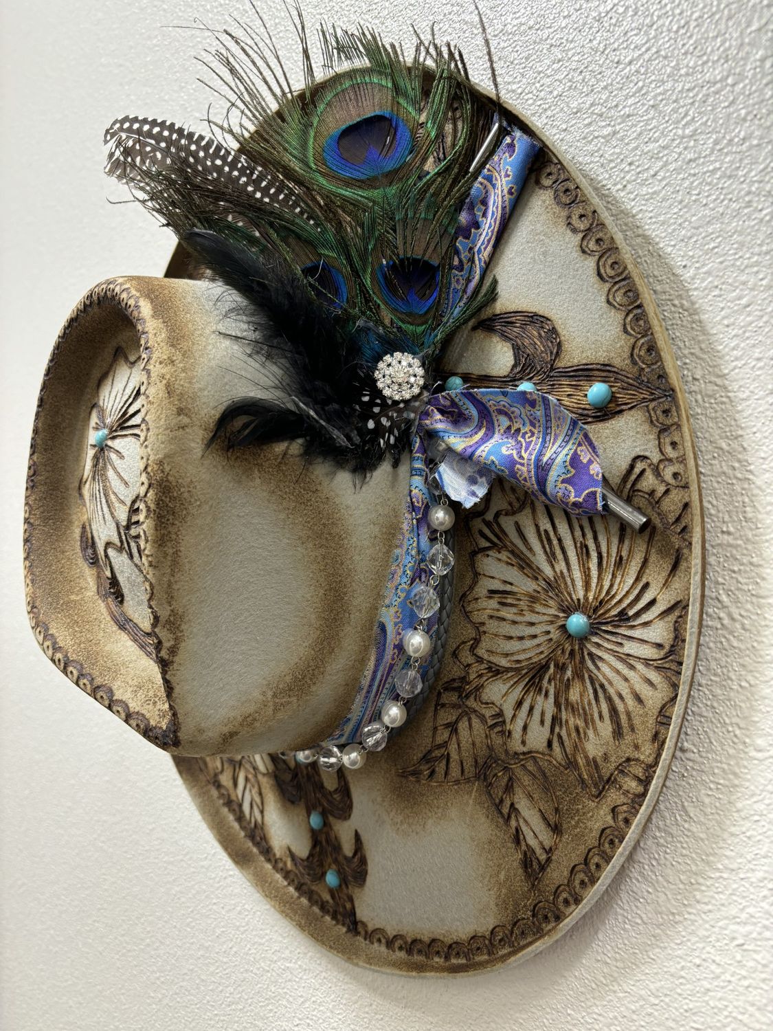 Burnt Hat Beautiful Crazy Hat