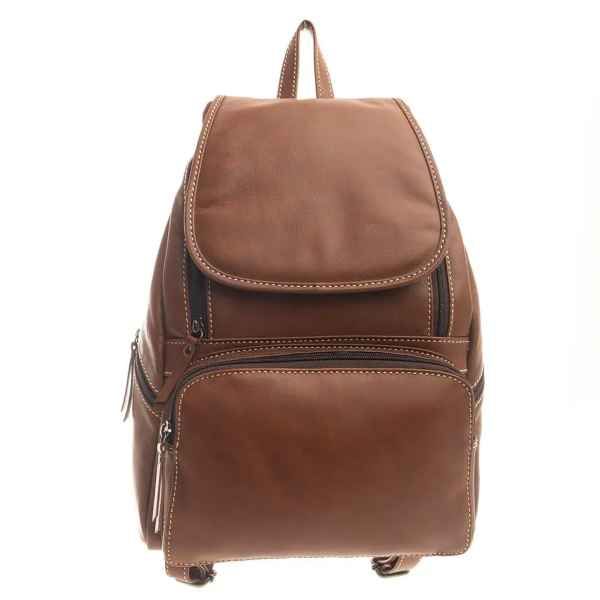 Cinnamon Trail Leather Backpack S-9812