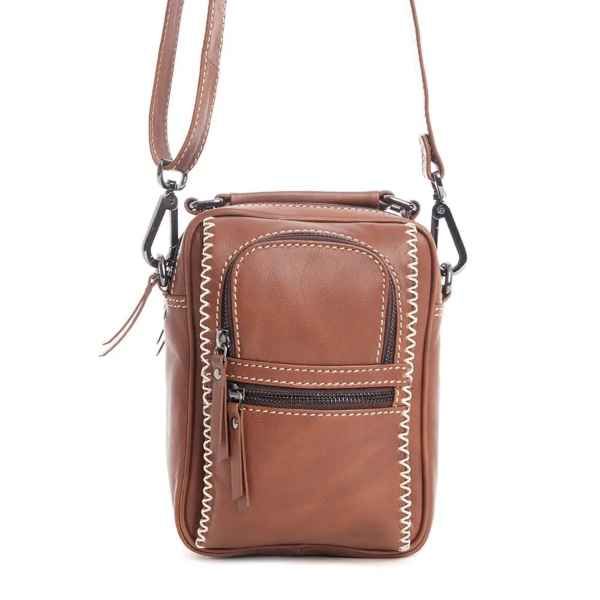Cinnamon Trail Small Leather Bag S-9811