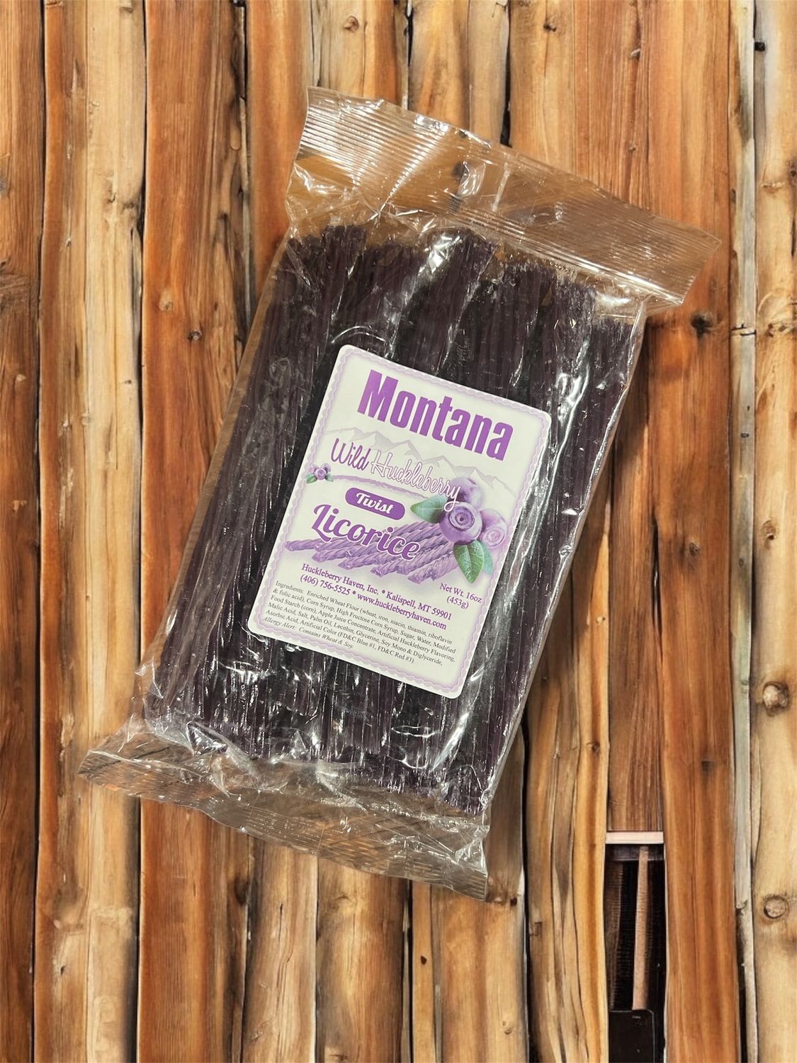 Wild Huckleberry Licorice Twists 16oz