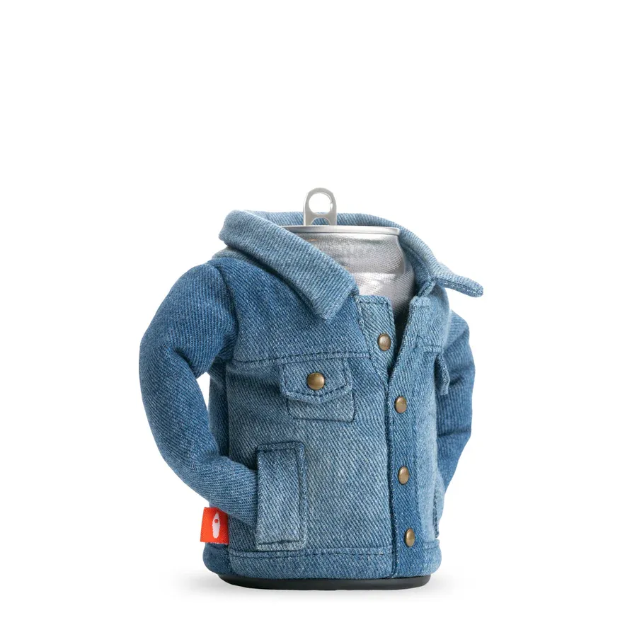 The Denim, Blue Denim - Insulated Can Cooler