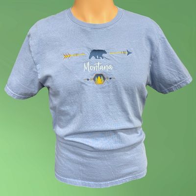 Embroidered All About the Bear T-Shirt