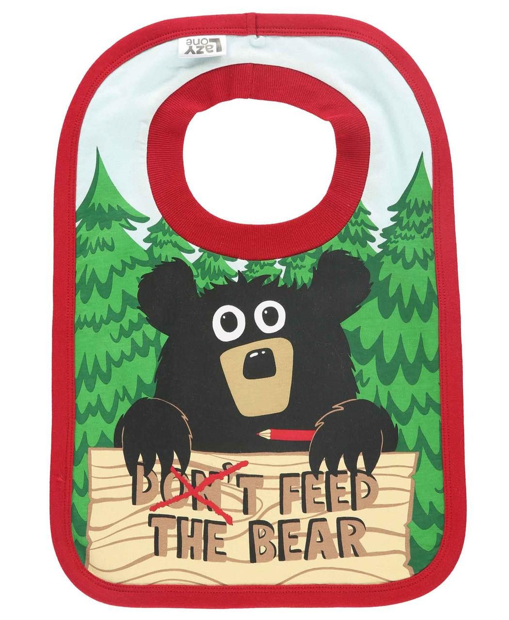 Don&#39;t Feed the Bear Pullover Bib