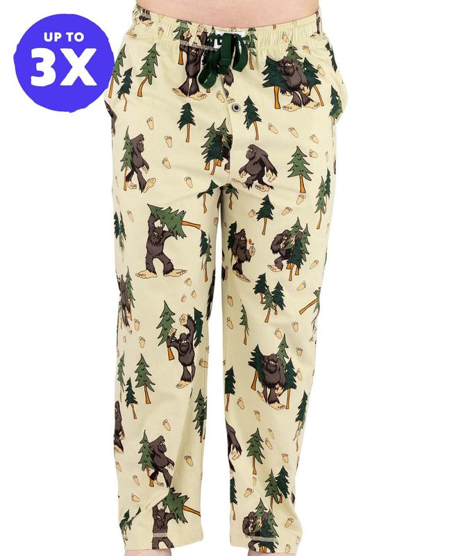 Squatch Family PJ Pants