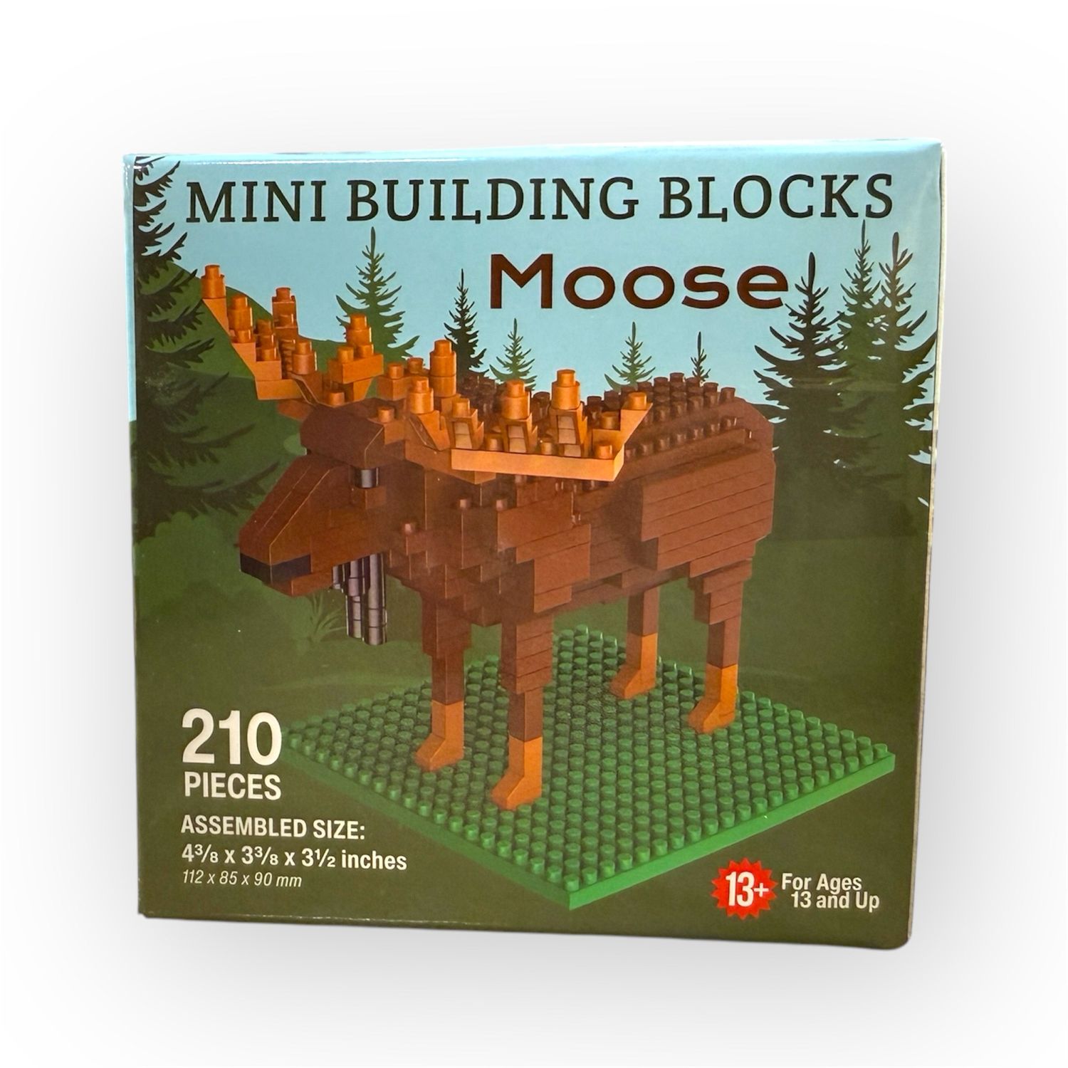 Mini Building Blocks Moose