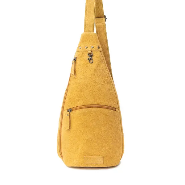 Marigold Scroll Sling Bag