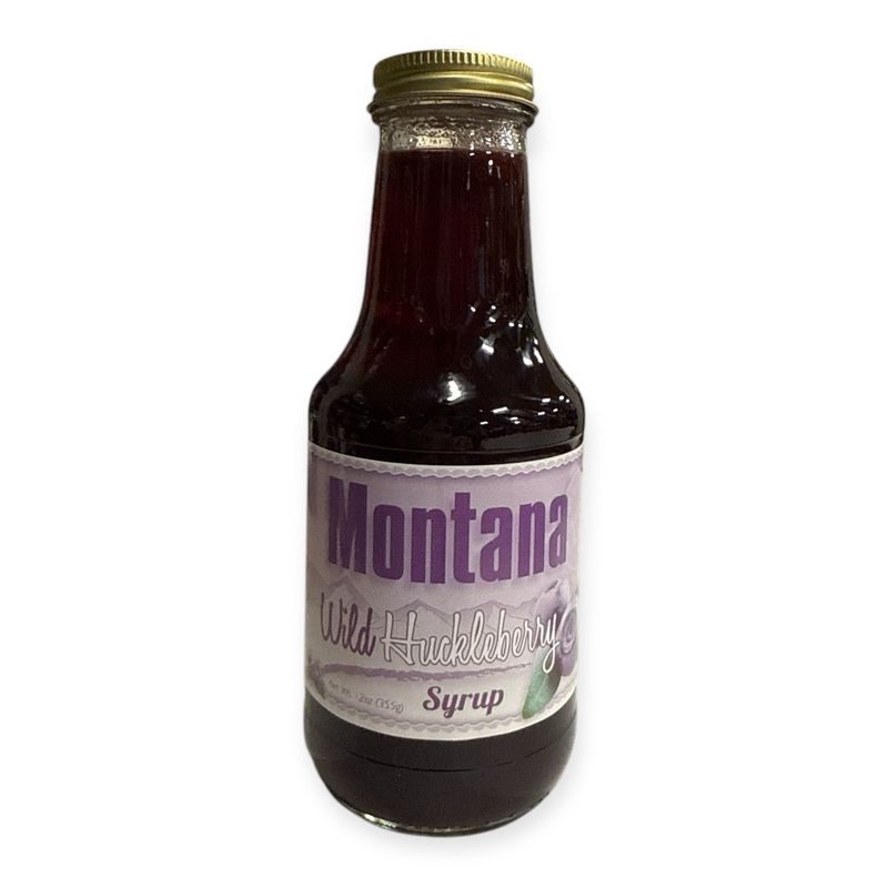 Wild Huckleberry Syrup - 12oz