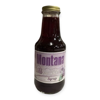 Wild Huckleberry Syrup - 12oz