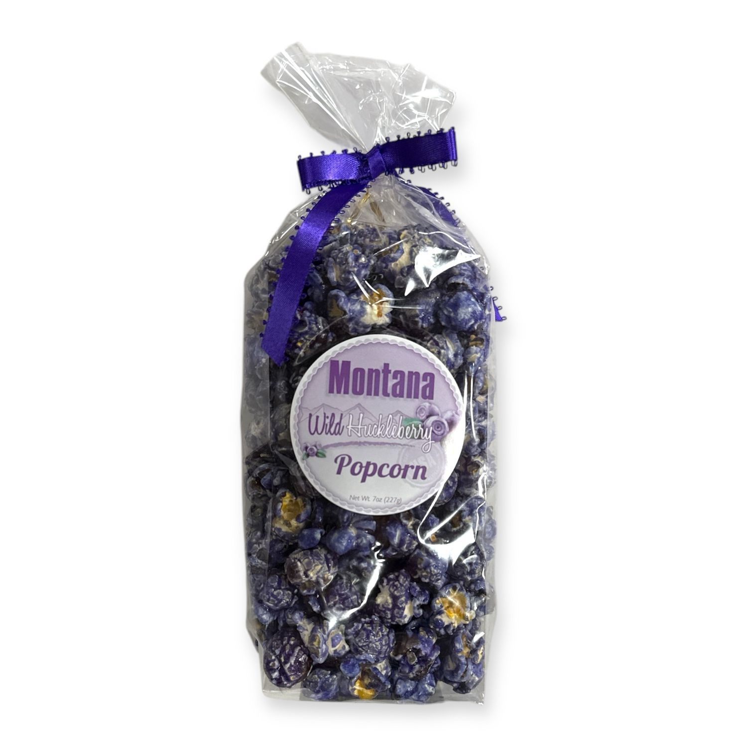 Wild Huckleberry Candied Popcorn 7oz