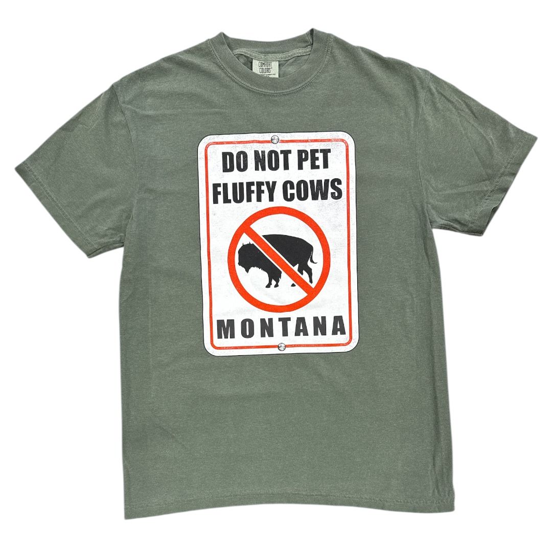 Do Not Pet Fluffy Cows T-Shirt