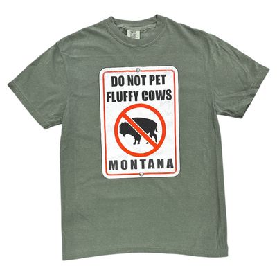 Do Not Pet Fluffy Cows T-Shirt