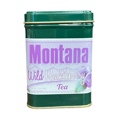 Wild Huckleberry Tea Tin - 20 Tea Bags