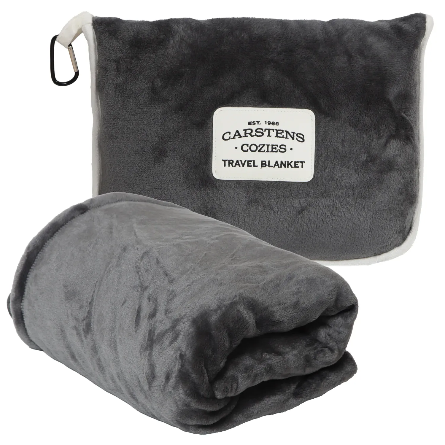 Carstens Cozies Travel Blanket Perfect Grey
