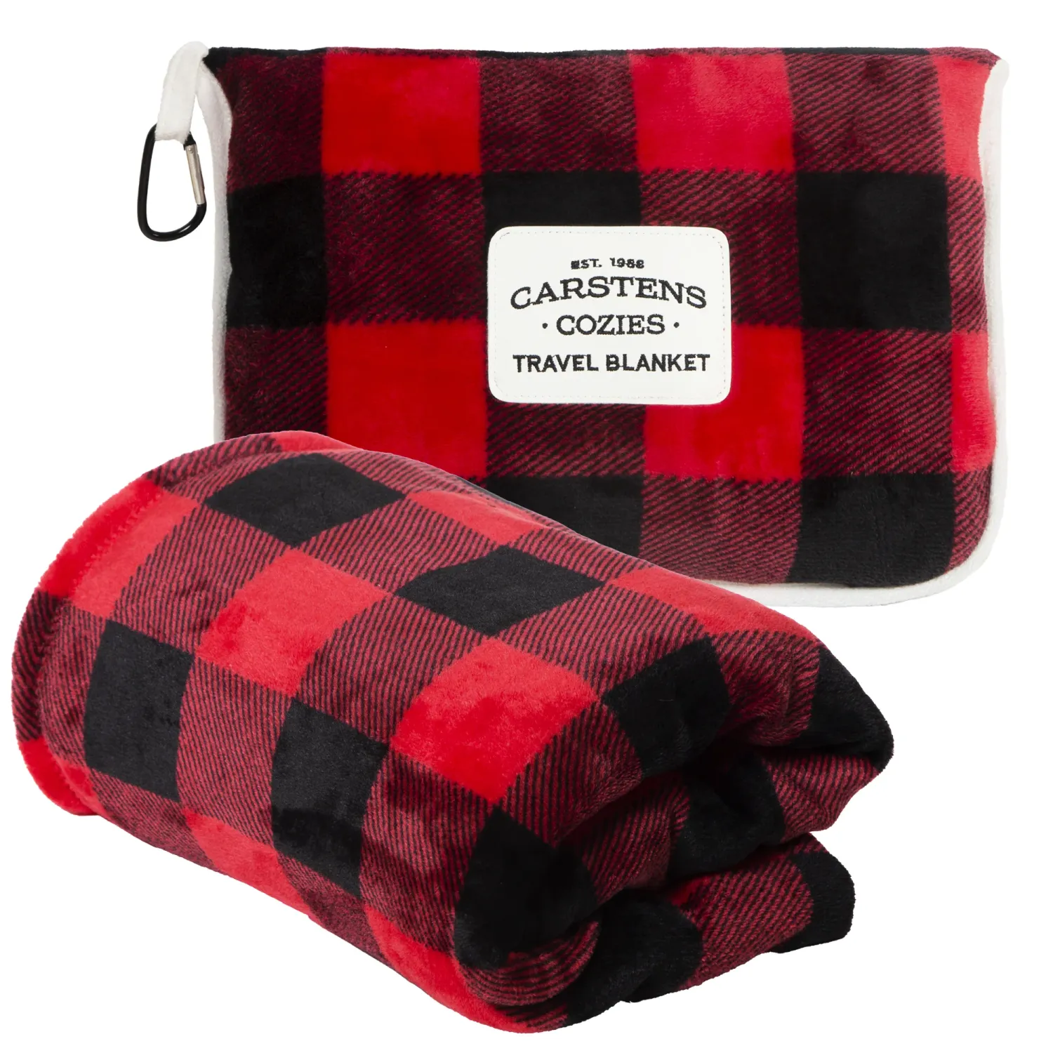 Carstens Cozies Travel Blanket Red Lumberjack